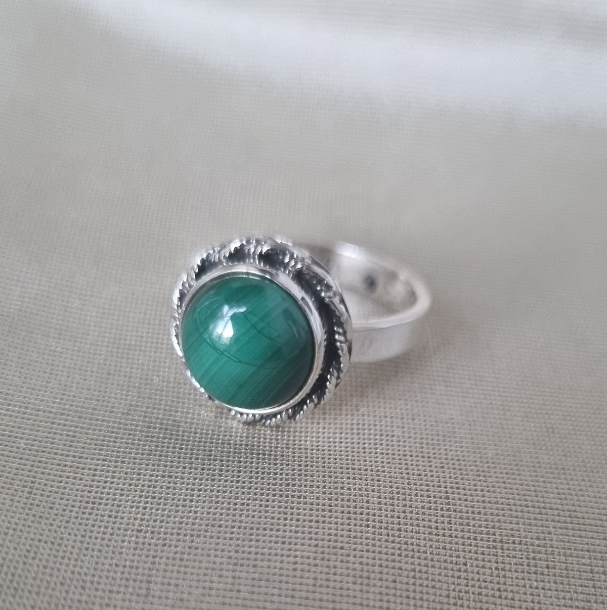 Bague Malachite